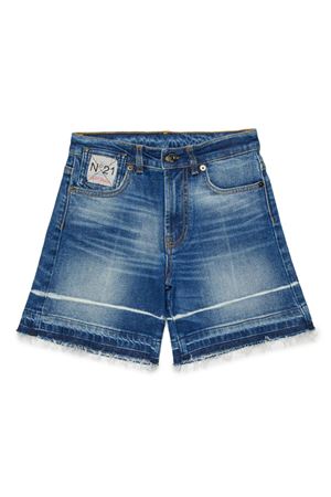 shorts in cotone denim N°21 KIDS | N2101BN04020N01